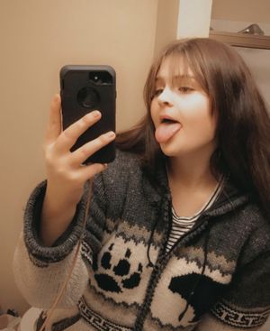 Cute teen begging for cum