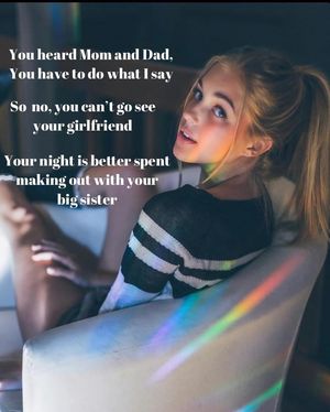 Big sis is in charge