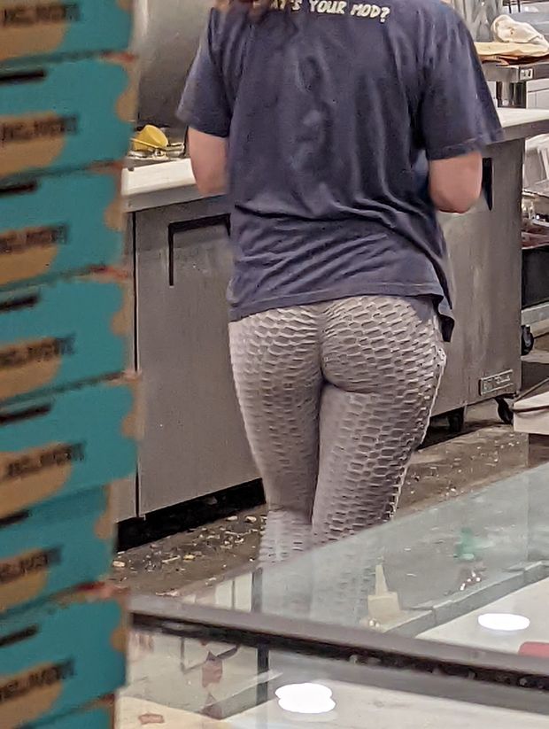 Great ass from Mod Pizza