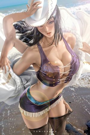 Nico Robin being sexy, as usual
