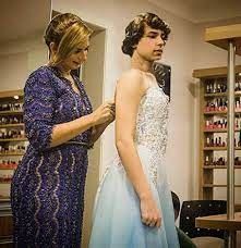 "Now, don't worry dear-you look as sweet as Elmerita"