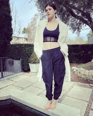 Alexandra Daddario Alo Fitness