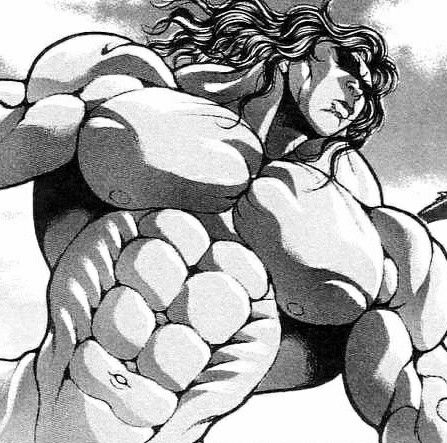 The white superior race man armored with testo