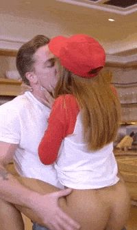 so happy to see her step bro