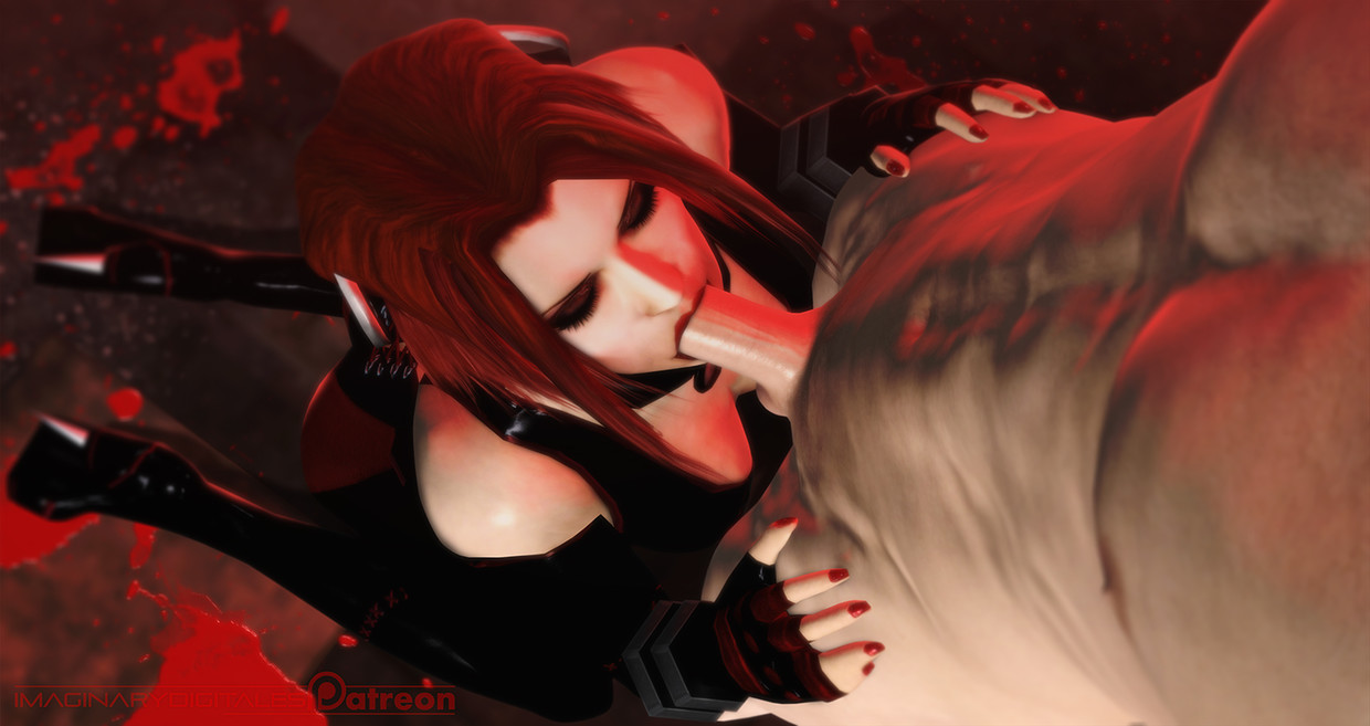 You were left with one more enemy, instead of eliminating him you decide to have some fun sucking his cock, he was enjoying it too