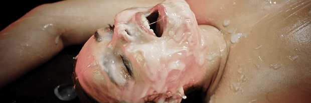 Cum all over her face on Hentaied