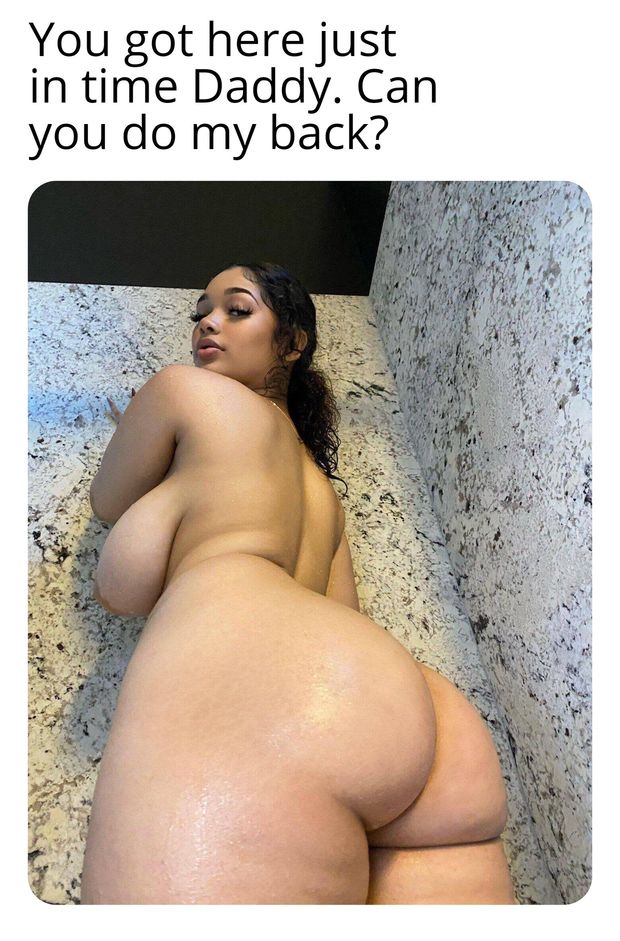 Daughter Lexie Daddy wash back