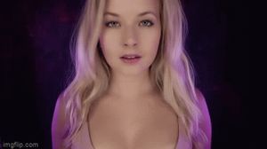 She's staring at you.