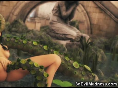 3D Princesses Destroyed by Monsters