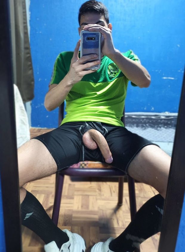 Sexy  taking selfie