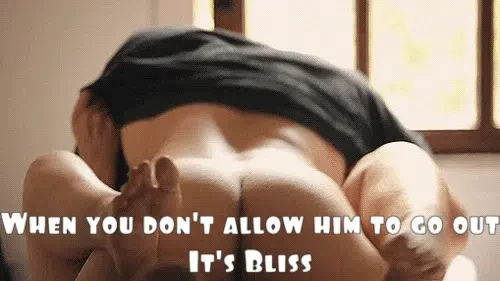Not allowing him to go out