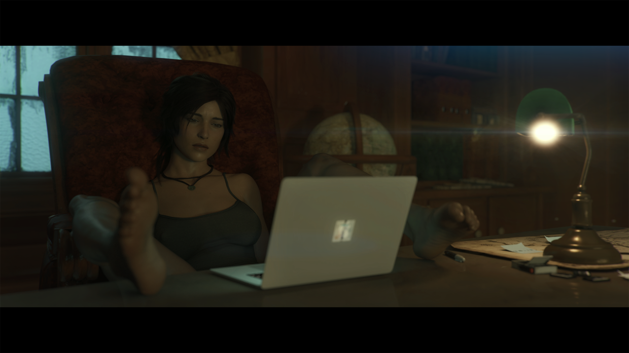 Lara is watching...