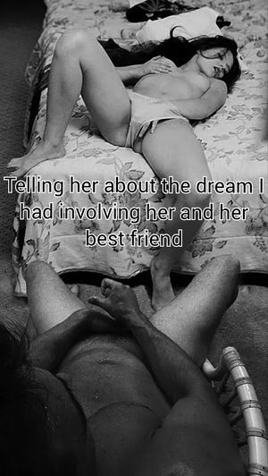 She came before I did