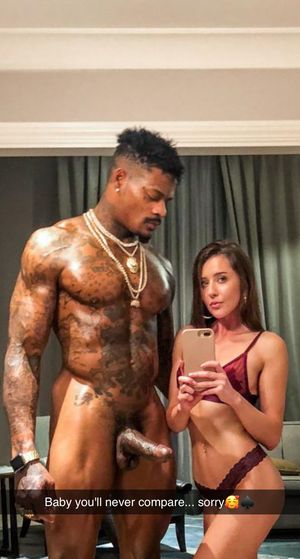 She's gone black.. you know the rest ;)