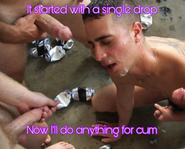 Multiple men cumming on me is the dream
