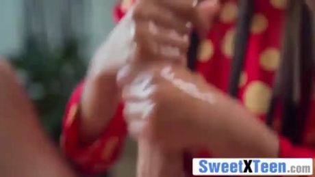 Alina LI know how to serve big white cock