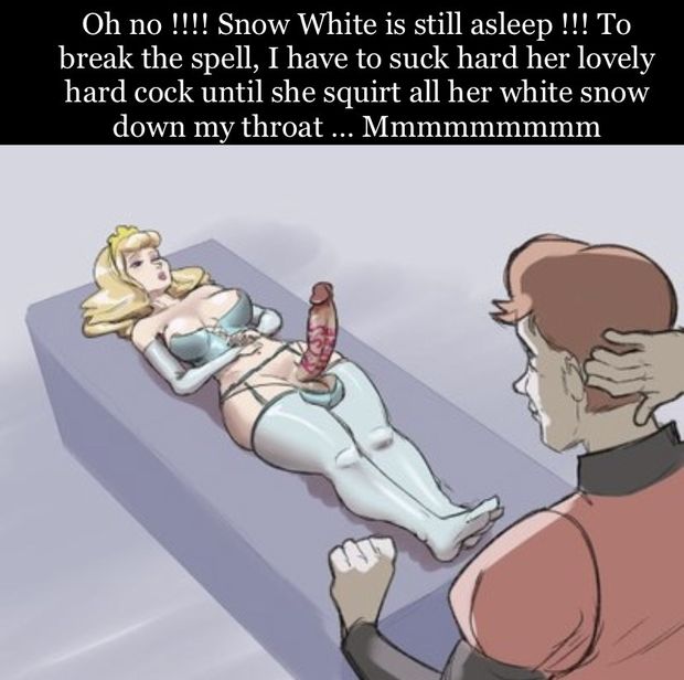 Snow White Blowjob to break spell
