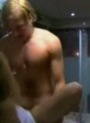 sneaking in the bathroom