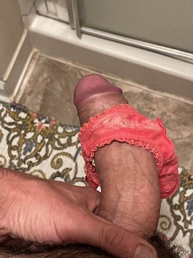 Love when my wife let her panties laying around for me like this