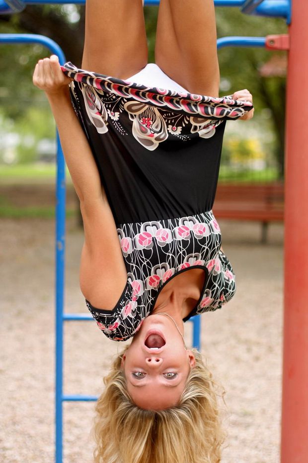 Upside down