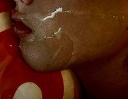 So ends falling asleep in makeup;) I cum her face. Looks better immediately.