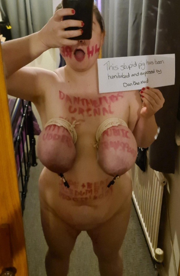 Humiliated slave