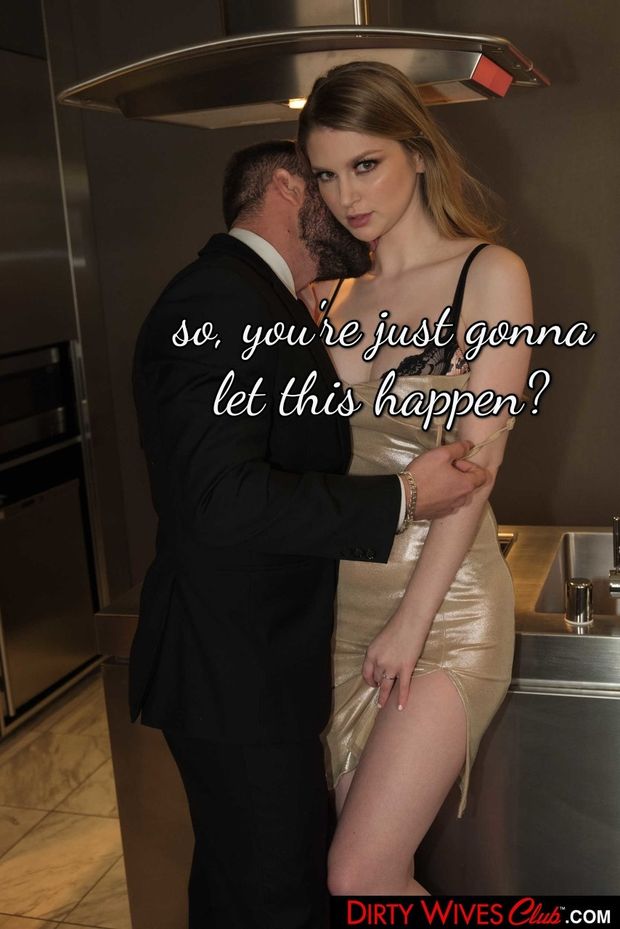 Hotwife is about to get some cock, while you watch.