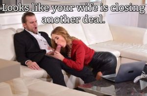 Your wife is a successful business woman