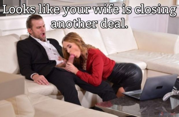 Your wife is a successful business woman
