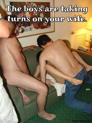 Hotwife gangbang