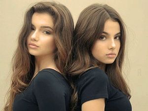 When staying home alone, the two sisters would take out a double-sided dildo, turn on a porno, and start fucking each other.