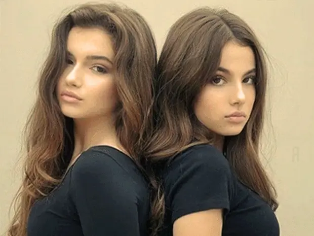 When staying home alone, the two sisters would take out a double-sided dildo, turn on a porno, and start fucking each other.