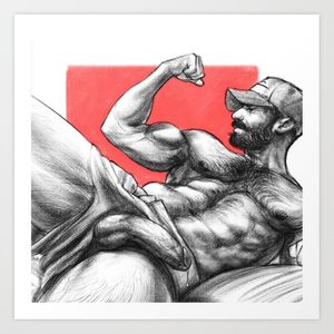 Flex Fantasy Art Print