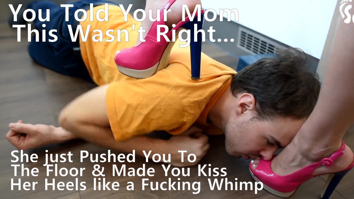 You didn't even try to stand up for yourself.