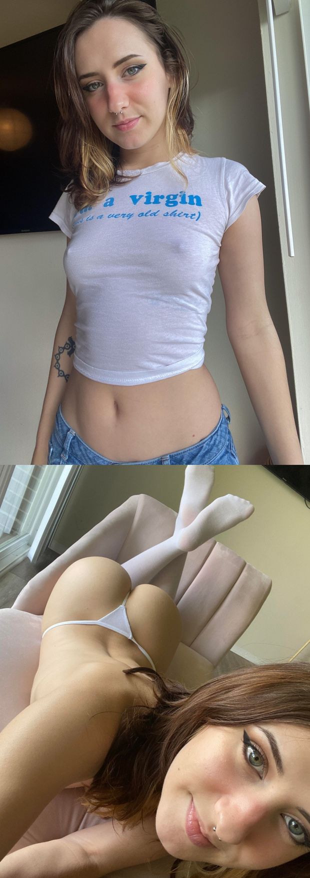 Would you let my new girlfriend suck on you?