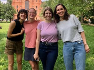 We are all graduating with honors but only one of us is graduating with big tits