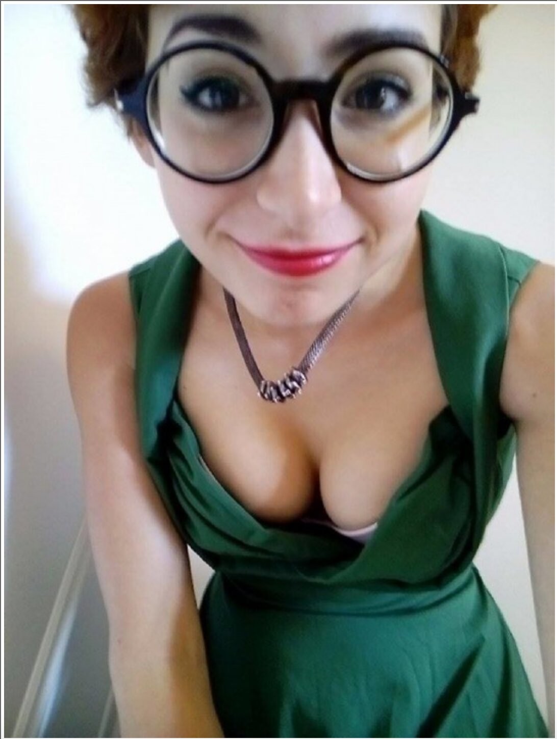 "I was full-on nerd until my boobs came in!"