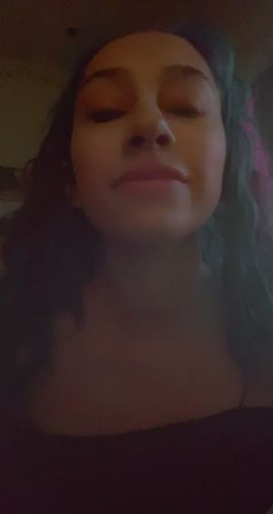 Drops her tits and sprays milk all over the camera