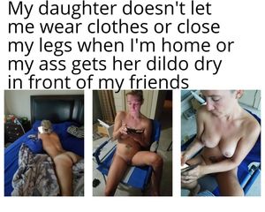 To be honest I don't listen all the time because I kinda like a public, raw, ass fucking by my daughter.