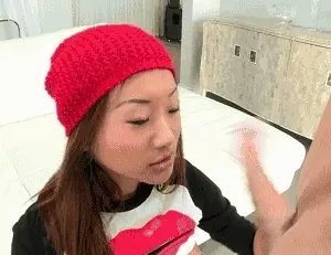 Alina Li as Little Red Riding Hood