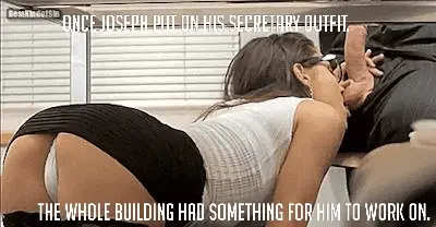 Secretary Outfit Sissy Caption