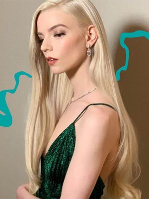 Anya Taylor-Joy Green Dress