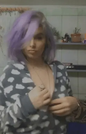 Hot chubby chick tit drop