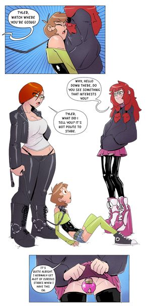 Role Reversal comic chastity