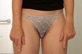 pretty panties made hotter by hairy pubes