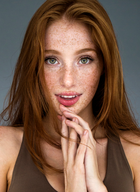 Madeline ford freckled Beauty