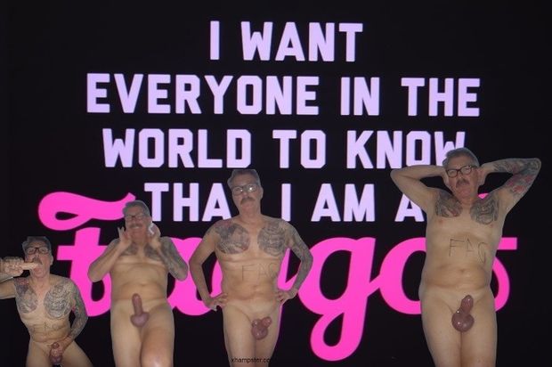 disgusting FAGGOT