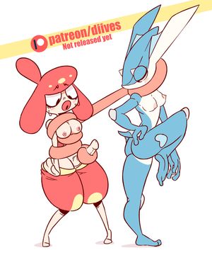greninja x medicham