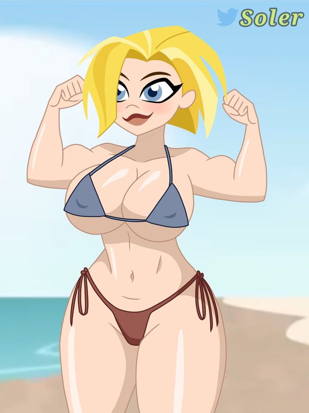 SuperHeroG Supergirl flex