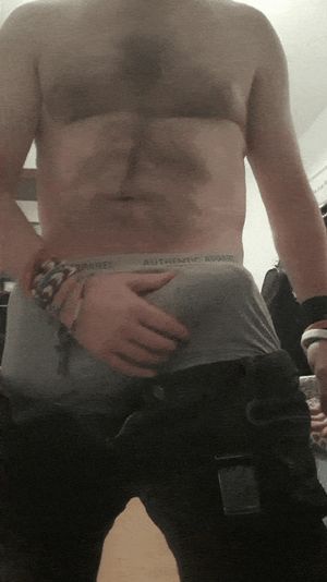 Big boxer bulge